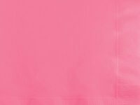 CPBEV - 2-Ply Candy Pink Beverage Napkins