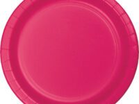 HM9PAPT - 9" Hot Magenta Paper Plates