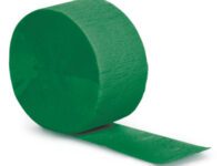 EGSTRM - 81' Crepe Emerald Green Paper Streamers
