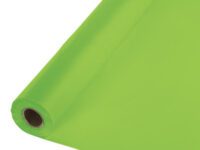 FLPLTR - 40" x 100' Fresh Lime Plastic Tbl Roll