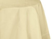 IVOCTTC - 82" Round Ivory Plastic Tbl Cover