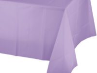 LLPLTC - 54x108 Luscious Lavender Plastic Table Cover