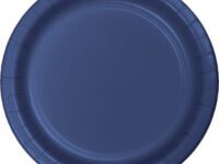 NA7PAPT - 7" Navy Paper Plates