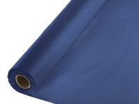 NAPLTR - 40" x 100' Navy Plastic Tbl Roll
