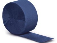 NASTRM - 81' Crepe Navy Paper Streamers