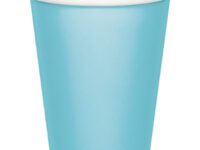PB9PACP - 9oz Pastel Blue Hot/Cold Paper Cups