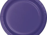 PU7PAPT - 7" Purple Paper Plates