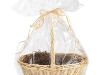 BBAGLG - 24x30 Clear Basket Bags