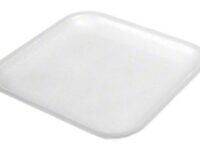 1S - 1S White Foam Tray 5.1x5.1x.91