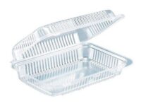 SLP32 - 9 3/8x6 3/4x2 5/8 Clr Clamshell SLP32