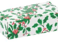 110H - 1/2 lb Holly Candy Box