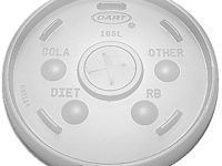 16SL - Straw Slot Lid (Dart 12, 16, 20, 24)