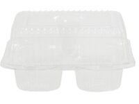 SLP44 - 4 Ct Shallow Cupcake Saver SLP44