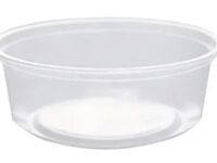8DELI - 8oz Clear Plastic Deli Container HT08