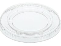 L345PC - Clr Plastic Portion Cup Lid for 3.25,4,5oz