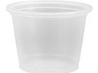 PC100 - 1oz Clr Plastic Portion Cup