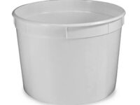 10LBTUB - 10lb White Plas Tub 5qt T811166