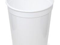 5LBTUB - 5lb White Plas Tub 2.5 Qt T51386CP