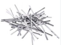 TIESMS - 4" Metallic Silver Ties