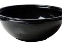80BKB - 80oz Black Plastic Bowl