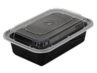 24NSREC - 24oz Black Base/Clr Lid Combo