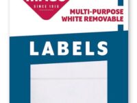 MS1624 - 1" x 1 1/2" White Labels