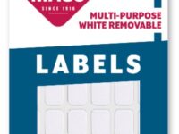 MS812 - 1/2" x 3/4" White Labels