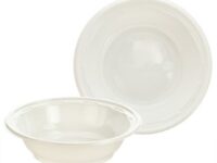 12PLAS - 12oz White Plastic Bowl