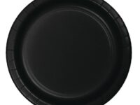 BV10PAPT - 10" Black Velvet Paper Plates