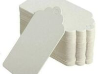 T1215 - 1 3/4" x 1 1/8" Blank Unstrung Tags